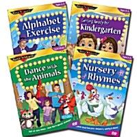 락앤런 : Playing 4 pack : Dance with the Animals, Alphabet Exercise, Nursery Rhymes, Getting Ready for Kindergarten