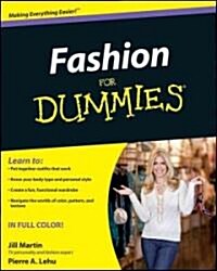 Fashion for Dummies (Paperback)