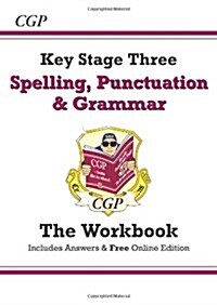 KS3 Spelling, Punctuation & Grammar Workbook (with answers) (Paperback)