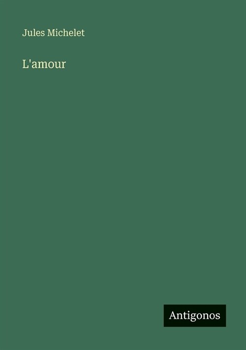 Lamour (Paperback)