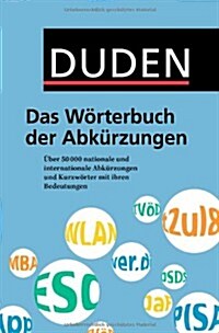 Duden - Das W?terbuch der Abk?zungen (Paperback)