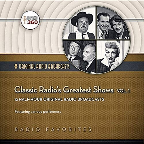 Classic Radios Greatest Shows, Vol. 1 (MP3 CD, Adapted)