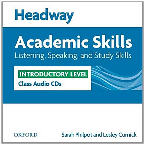 Headway Academic Skills: Introductory: Listening, Speaking, and Study Skills Class Audio CDs (2) (CD-Audio)