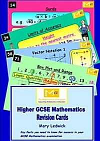 Higher GCSE Mathematics Revision Cards (Cards)