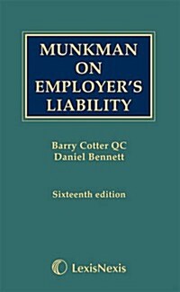 Munkman on employers liability (Hardcover)