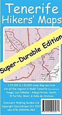 Tenerife Hikers Super-Durable Maps (Sheet Map, folded, 2 Rev ed)