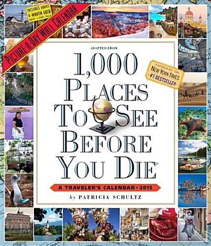 1,000 Places to See Before You Die Calendar (Paperback)