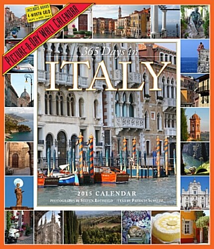 365 Days in Italy Calendar (Wall, 2015, Picture-A)