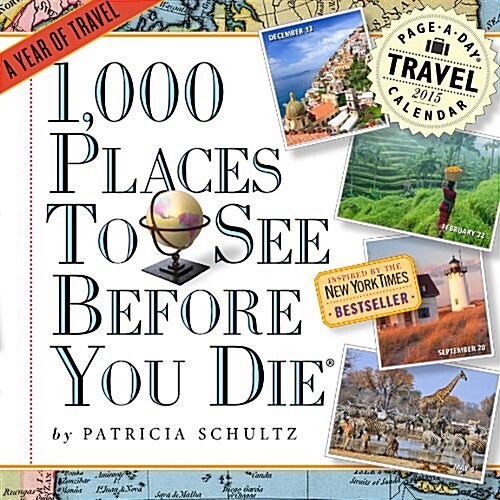 1,000 Places to See Before You Die Page-A-Day Calendar (Paperback)