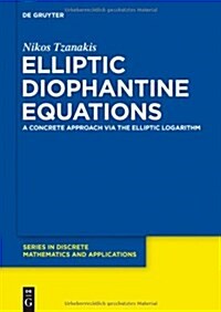 Elliptic Diophantine Equations (Hardcover)