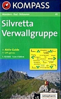 41: Silvretta - Verwallgruppe 1:50, 000 (Paperback)