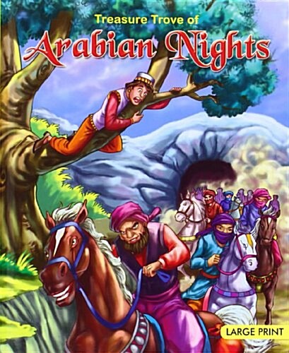 Treasure Trove of Arabian Nights: Large Print (Hardcover)