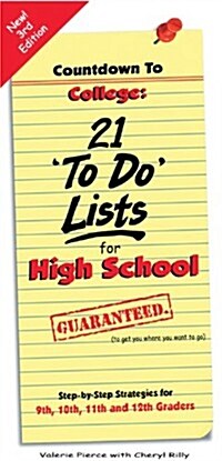 Countdown to College: 21 to Do Lists for High School (Paperback, 3)