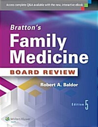 Brattons Family Medicine Board Review, 5e (Paperback, 5)