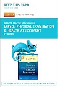 Elsevier Adaptive Learning for Physical Examination and Health Assessment Access Code (Pass Code, 6th)