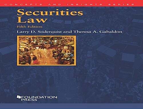 Securities Law (Paperback, 5th)