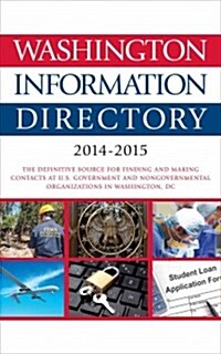 Washington Information Directory 2014-2015 (Hardcover, Revised)