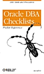 [중고] Oracle DBA Checklists Pocket Reference (Paperback)