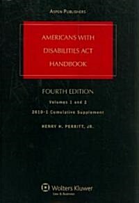 Americans With Disabilities Act HandbooK: 2010-1 Cumulative Supplement (Paperback)