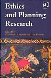 Ethics and Planning Research (Hardcover)