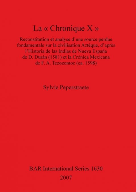 La Chronique X (Paperback)