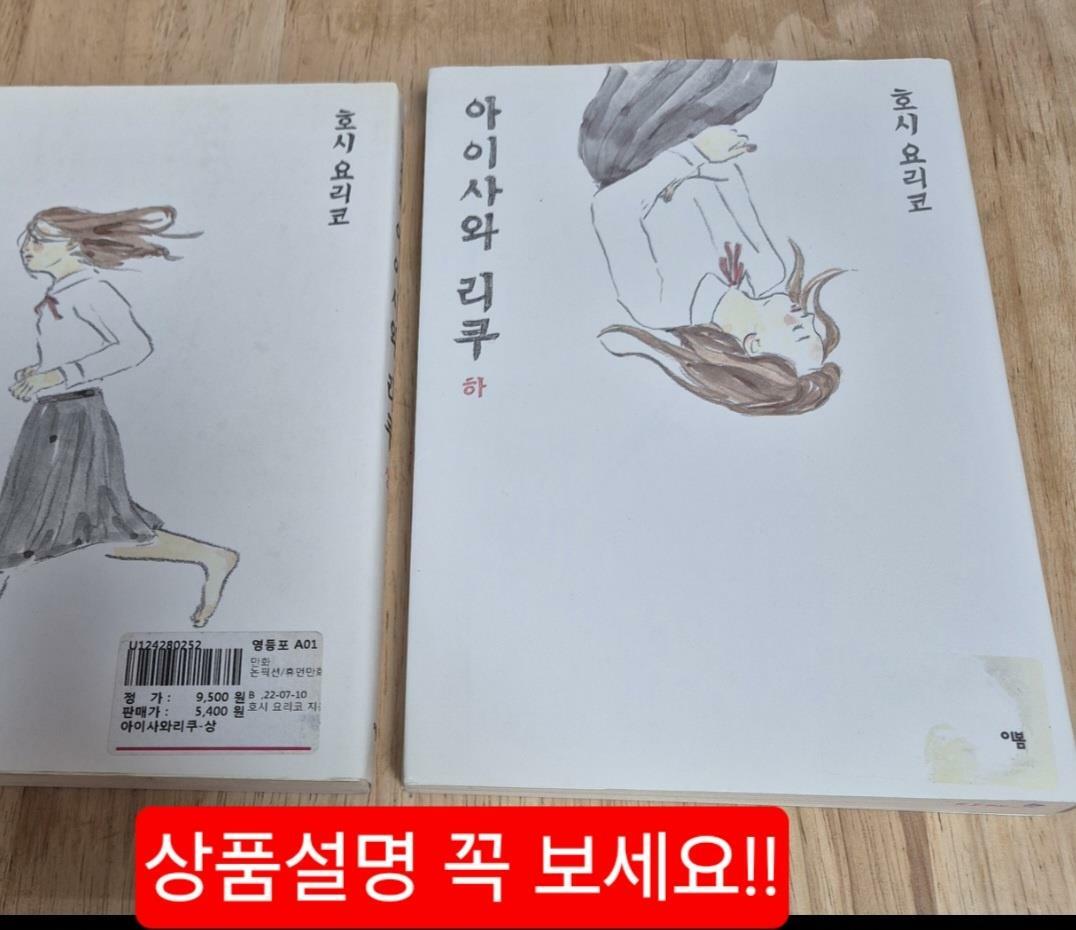 [중고] [세트] 아이사와 리쿠 상.하 세트 - 전2권