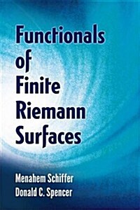 Functionals of Finite Riemann Surfaces (Paperback)