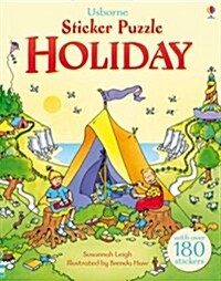 Sticker Puzzle Holiday (Paperback)