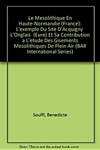 Le Mesolithique En Haute-Normandie (France): LExemple Du Site DAcquigny LOnglais (Eure) Et Sa Contribution A LEtude Des Gisements Mesolithiques de (Paperback)