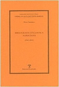 Bibliografia Linguistica Albertiana (Hardcover)