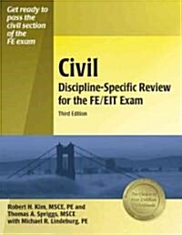 Civil Discipline-Specific Review for the FE/EIT Exam (Paperback, 3)