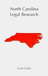 North Carolina Legal Research (Paperback)