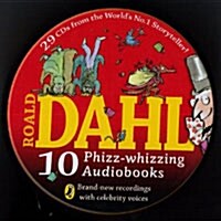 [중고] Roald Dahl 10 Phizz-whizzing Audiobooks (Audio CD, Unabridged)
