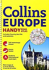 Collins Handy Road Atlas Europe (Spiral Bound, 4 Rev ed)