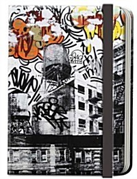 Street Notes-New York Artwork by Avone (Large Hardcover Journal): 144-Page Lined Notebook (Paperback)