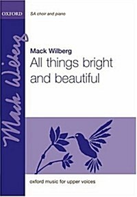 All things bright and beautiful (Sheet Music, Vocal score (piano 2 hands version))