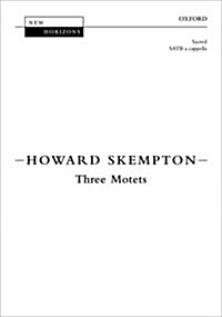 Three Motets (Sheet Music, Vocal score)