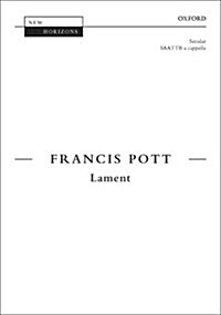 Lament (Sheet Music, Vocal score)