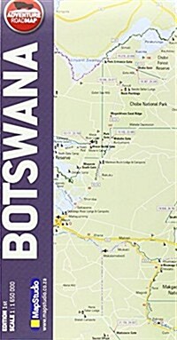 Botswana Incl. 4x4 Routes (Paperback)