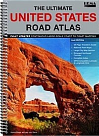 Ultimate United States Road Atlas (Paperback)