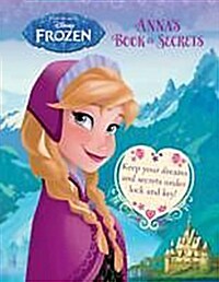 Disney Frozen Annas Book of Secrets (Hardcover)
