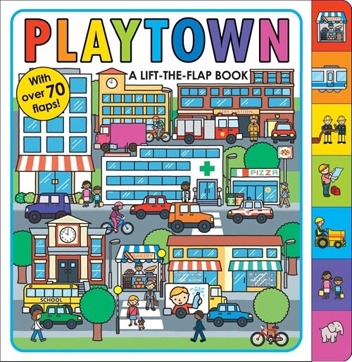 [중고] Playtown: A Lift-The-Flap Book (Board Books)
