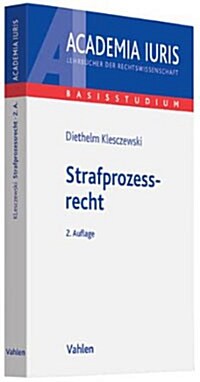 Strafprozessrecht (Paperback)