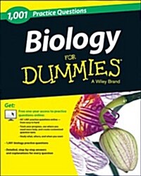 Biology: 1,001 Practice Questions for Dummies (+ Free Online Practice) (Paperback)