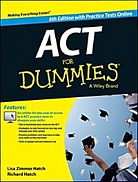 ACT for Dummies, with Online Practice Tests (Paperback, 6)