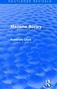Madame Bovary (Routledge Revivals) (Hardcover)