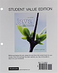 Java Software Solutions, Student Value Edition (Loose Leaf, 8)