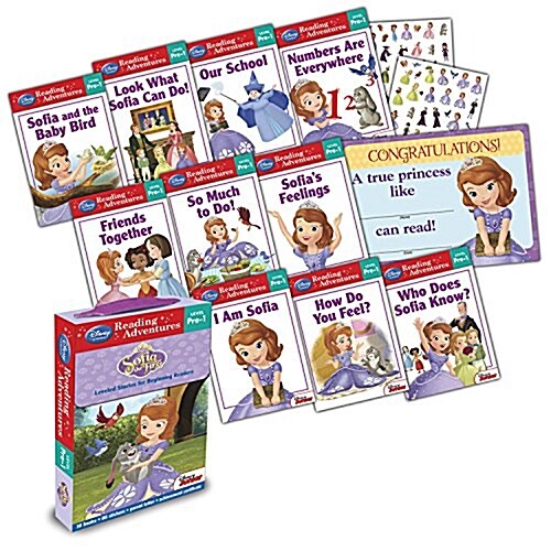 Sofia the First, Reading Adventures Level Pre-1 (Boxed Set)