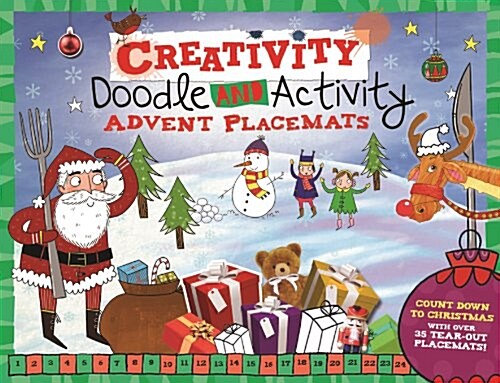 Doodle and Activity Advent Placemats (Paperback, ACT, CLR, CS)