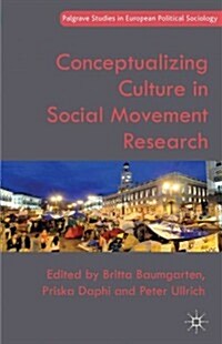 Conceptualizing Culture in Social Movement Research (Hardcover)